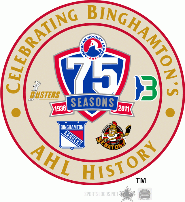 Binghamton Senators 2010 11 Event Logo iron on transfers for clothing